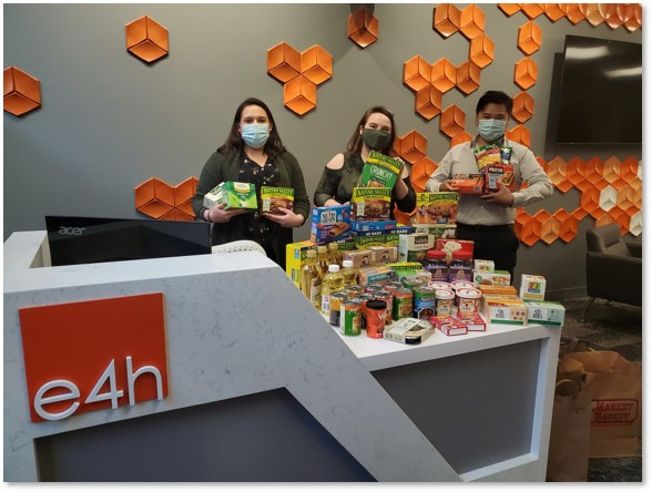 food collection at office