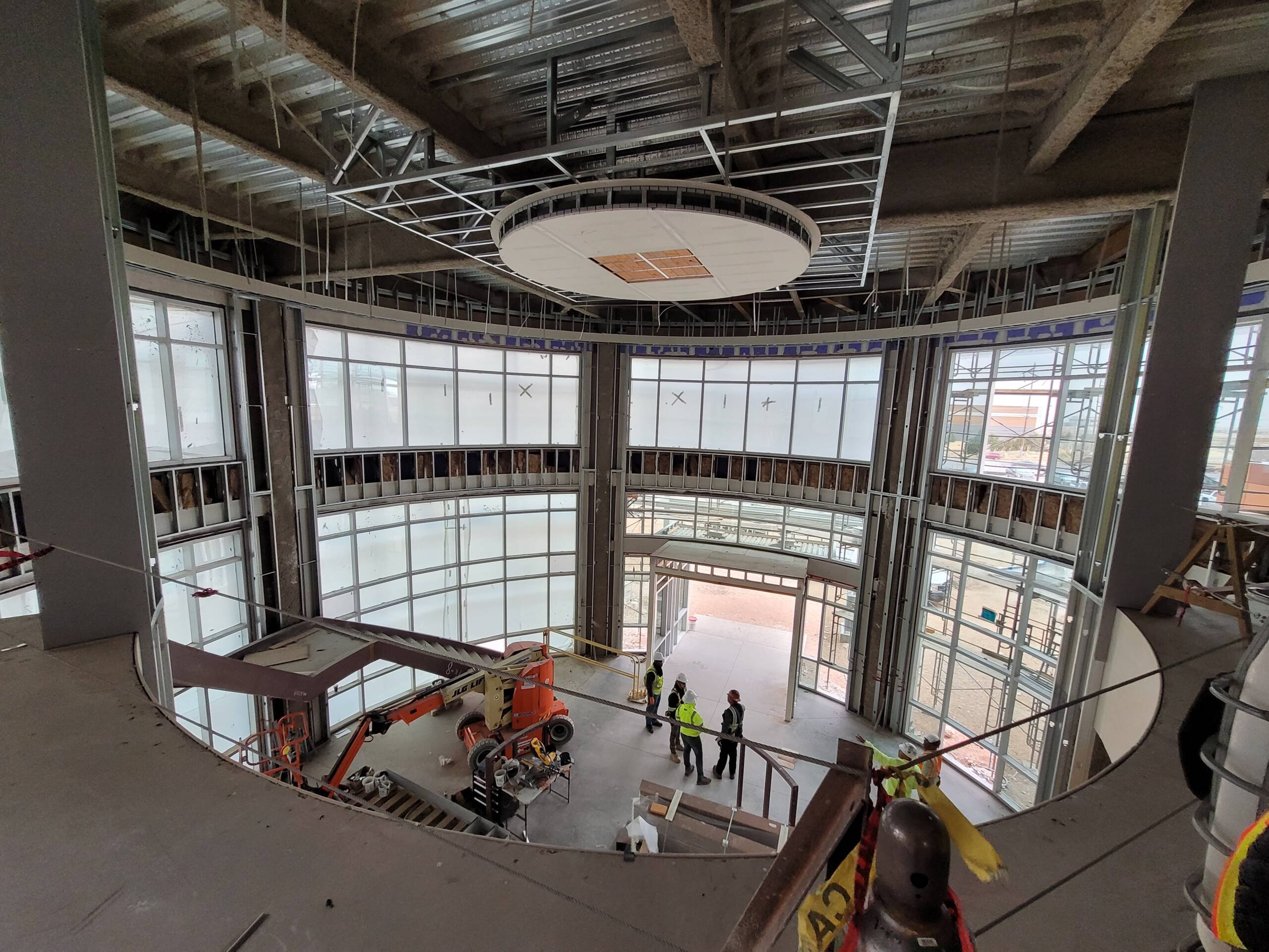 Interior Rotunda Construction